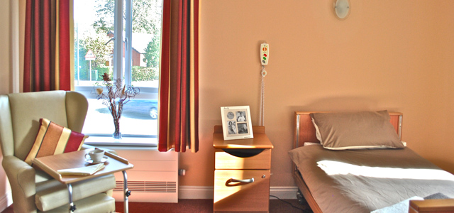 A typical room at Herons Park Nursing Home, Kidderminster A typical room at Herons Park Nursing Home, Kidderminster
