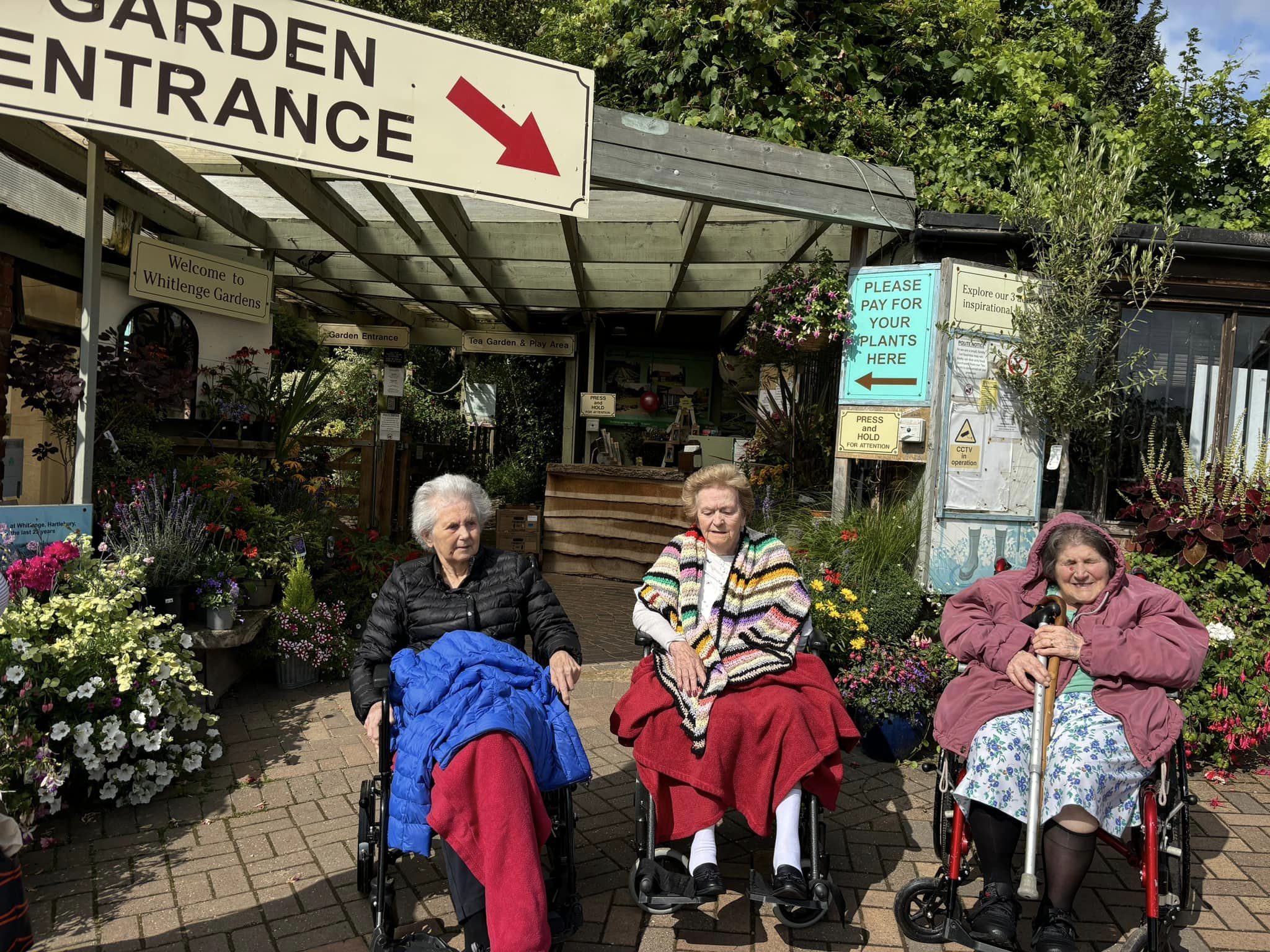 The Ladies Of Herons Park Enjoy A Day Out To Whitlenge Gardens The Ladies Of Herons Park Enjoy A Day Out To Whitlenge Gardens